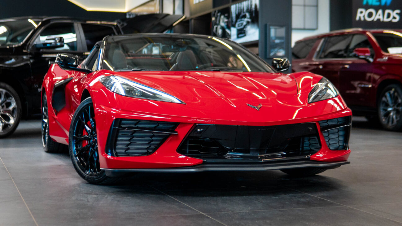 Supercar Chevrolet Corvette C8 Model