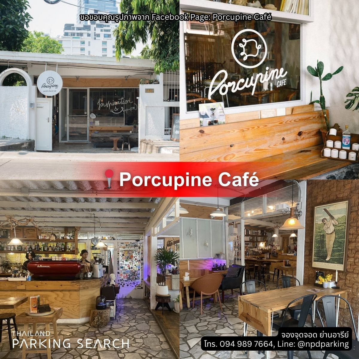 ร้าน Porcupine Cafe